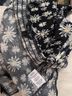 As U Wish Floral Black White Romper Size M - photo 3