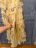 Wow Couture Floral Yellow Pink Cocktail Dress Size 0X - photo 7