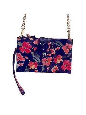 Nanette Lepore Nanette Lenore Floral Wristlet Leather Wristlet (view 1)