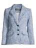 KARL Karl Lagerfeld Blue Blazer Size 2 - photo 1