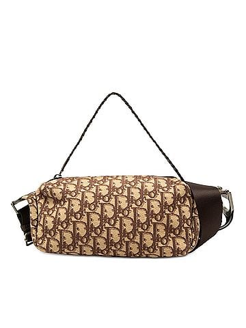 Dior Oblique Canvas Flight Shoulder Bag (view 1)