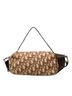 Dior 100% Canvas Brown Oblique Canvas Flight Shoulder Bag One size - photo 1
