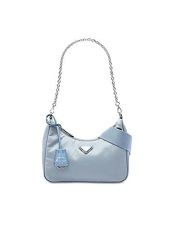Prada Saffiano Trimmed Tessuto Re Edition 2005 Satchel (view 1)