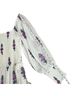 Oliphant 100% Cotton Floral White Purple Casual Dress Size M - photo 13