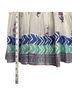 Oliphant 100% Cotton Floral White Purple Casual Dress Size M - photo 12