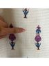 Oliphant 100% Cotton Floral White Purple Casual Dress Size M - photo 10