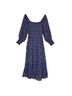 Oliphant 100% Cotton Floral Blue Casual Dress Size M - photo 1