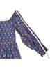 Oliphant 100% Cotton Floral Blue Casual Dress Size M - photo 9