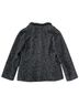 Jil Sander Houndstooth Black Gray Coat Size 6 - photo 2