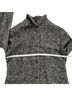 Jil Sander Houndstooth Black Gray Coat Size 6 - photo 9