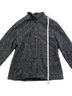 Jil Sander Houndstooth Black Gray Coat Size 6 - photo 10