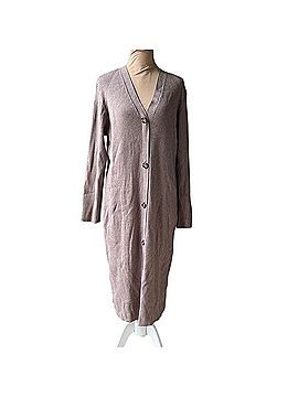 Ann Taylor Ribbed button-up duster cardigan Casual Dress (view 2)
