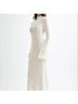 Meshki White Cocktail Dress Size M - photo 3