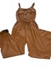 Blush Brown Tan Jumpsuit Size M - photo 1