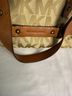 Michael Kors Jacquard Tan Brown Satchel One size - photo 9