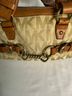 Michael Kors Jacquard Tan Brown Satchel One size - photo 4