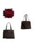 Coach 100% Leather Brown Black Leather Tote One size - photo 2