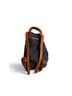 Madewell 100% Cotton 100% Leather Solid Black Brown Backpack One size - photo 3
