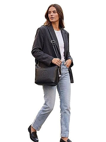 Nine West Galilee Crossbody Leather Crossbody Bag (view 1)