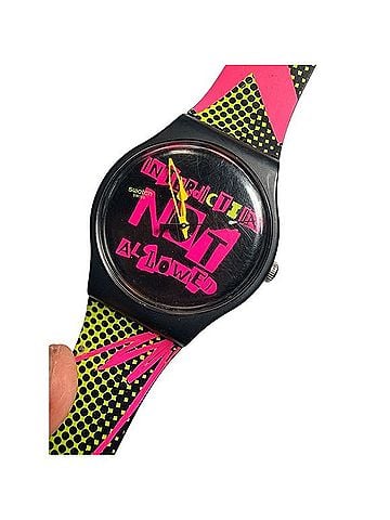 Swatch Interdiction Not Allowed Watch (view 1)