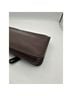 Coach 100% Leather Solid Brown Leather Wristlet One size - photo 9