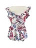 French Connection 100% Polyester Floral Red Blue Tank Top Size 4 - photo 1