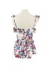French Connection 100% Polyester Floral Red Blue Tank Top Size 4 - photo 2