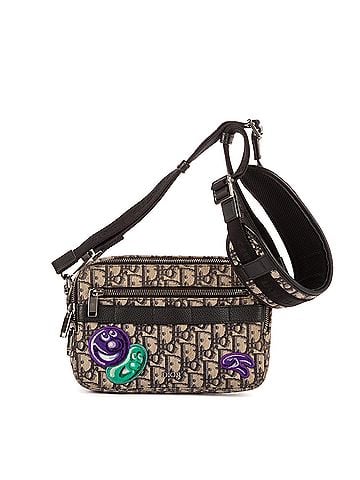 Dior Ltd. Ed. Kenny Scharf Messenger (view 1)