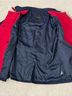 Talbots 100% Cotton 100% Polyester Blue Red Coat Size L - photo 9