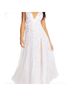 Alyce 100% Nylon 100% Polyester Stars White Silver Cocktail Dress Size S - photo 13