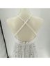 Alyce 100% Nylon 100% Polyester Stars White Silver Cocktail Dress Size S - photo 6