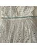 Alyce 100% Nylon 100% Polyester Stars White Silver Cocktail Dress Size S - photo 9