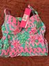 Lilly Pulitzer Floral Pink Blue One Piece Swimsuit Size 2 - photo 4