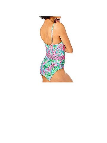Lilly Pulitzer Sea Glass Aqua One Piece Swimsuit (view 2)