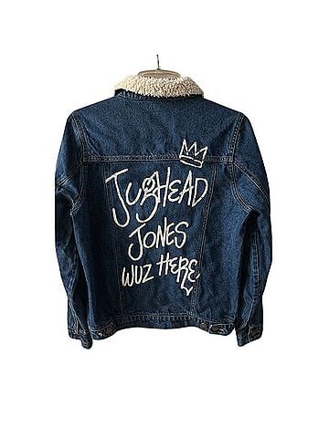 Hot Topic Riverdale Jug Head Trucker Sherpa Lined Button Denim Jacket Jacket (view 2)