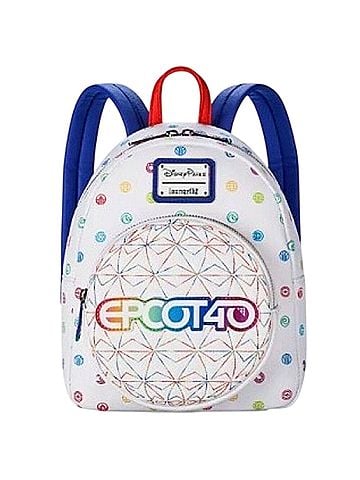 Loungefly EPCOT Mini Backpack 40th Anniversary Backpack (view 1)
