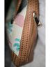 Brahmin 100% Leather Graphic Tropical Brown Pink Ivory Leather Shoulder Bag One size - photo 11