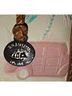 Brahmin 100% Leather Graphic Tropical Brown Pink Ivory Leather Shoulder Bag One size - photo 8