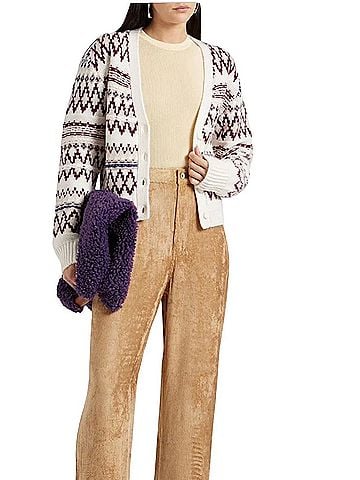 Rag & Bone Willow Fair Isle Wool Cardigan (view 1)