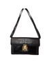 Bally 100% Calf Leather Solid Black Leather Shoulder Bag One size - photo 1