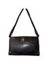 Bally 100% Calf Leather Solid Black Leather Shoulder Bag One size - photo 2