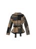 Appleseeds Plaid Black Brown Gray Coat Size M - photo 2