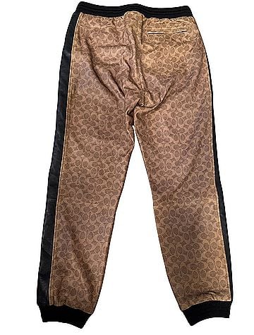 Coach Jogger Leather Pants (view 2)