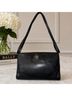 Bally 100% Calf Leather Solid Black Leather Shoulder Bag One size - photo 14