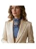 Van Heusen 100% Silk Print Blue Silk Scarf One size - photo 1