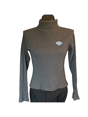 Harley Davidson waffle knit sweater Long Sleeve T-Shirt (view 1)