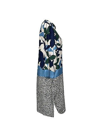 Max Mara 'S Max Mara Printed Dress in Multicolor Silk (view 2)