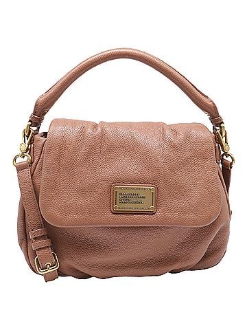 Marc Jacobs Marc Jacobs Classic Q Lil Ukita Shoulder Bag in Brown Leather (view 1)
