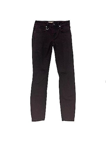 Burberry Burberry Brit Two Toned Jeans in Black Cotton (view 1)