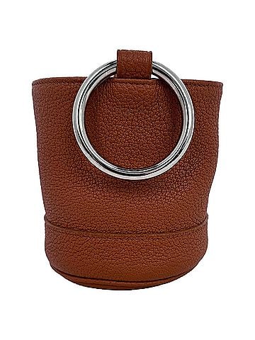 Simon Miller Simon Miller Bonsai Bucket Bag in Brown Leather (view 1)